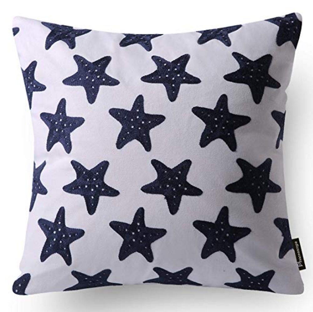 ⭐NEW⭐ - ⭐ Starfish Design Pillow - 18X18 - Picture 1 of 1